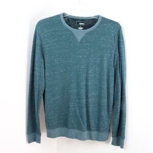 Sonoma Men's L Teal Super Soft Thermal Knit Stretch Pullover Long Sleeve Top